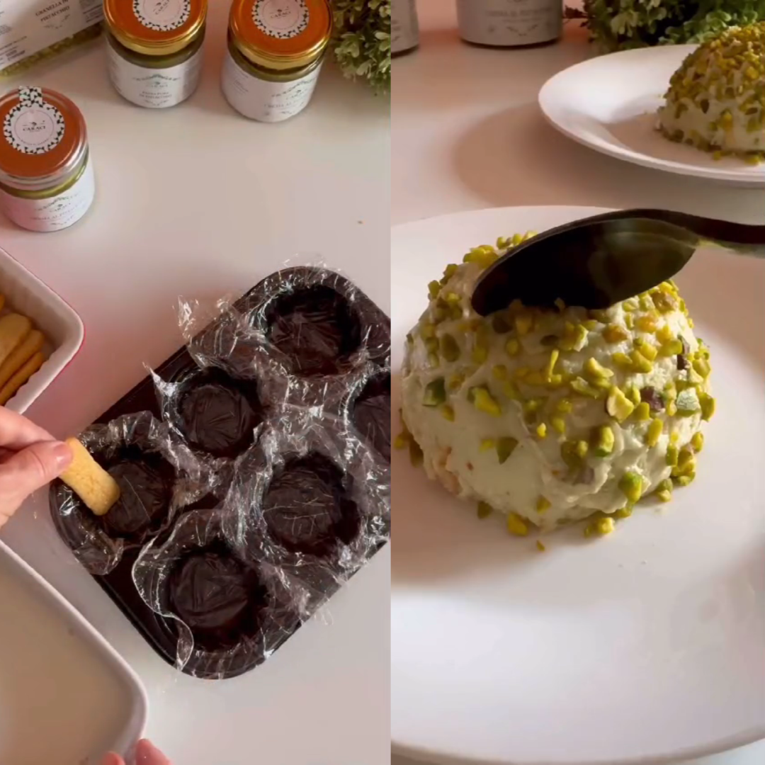 Cupolette di tiramisù al pistacchio 💚