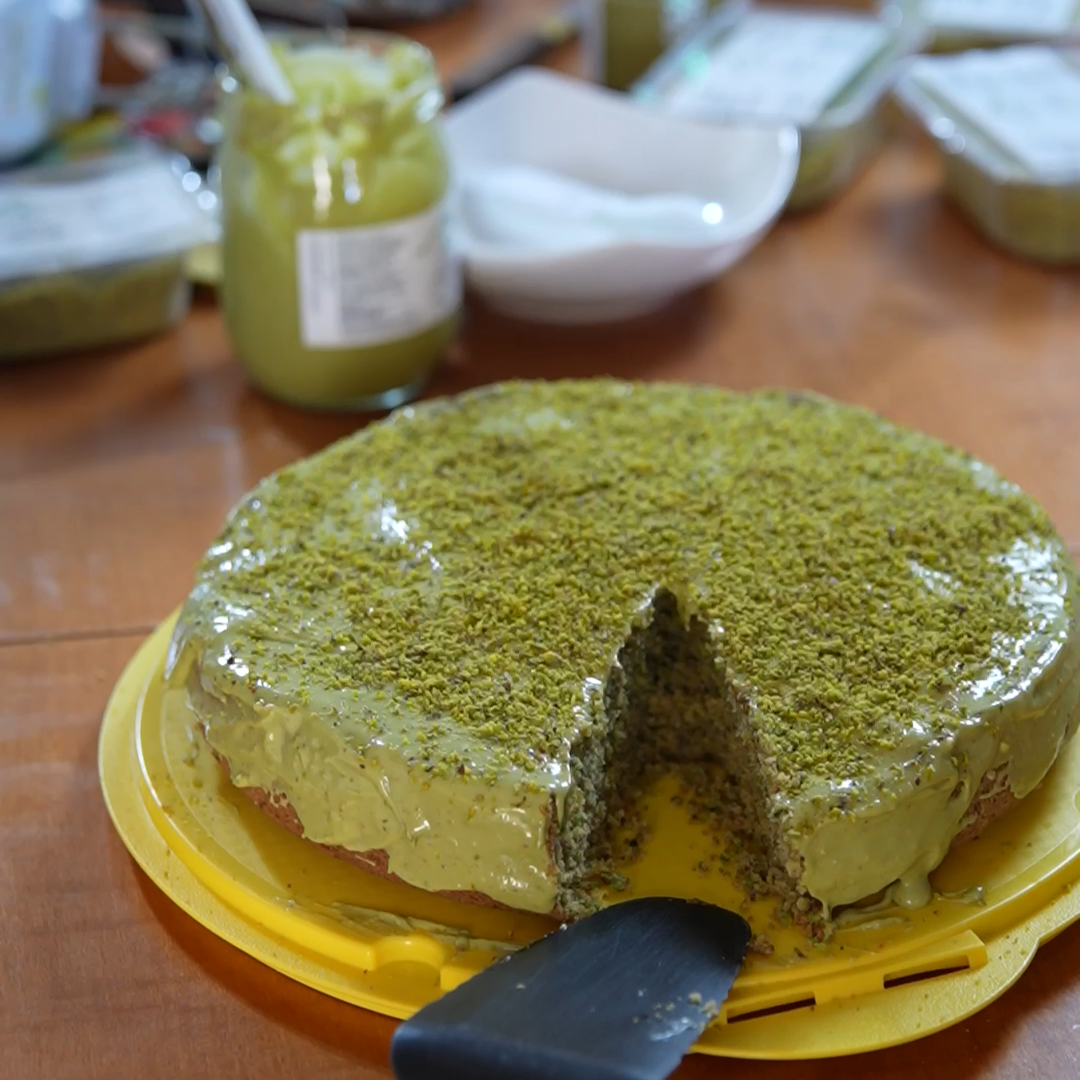 Torta al Pistacchio Ricetta tipica del Paese di Bronte