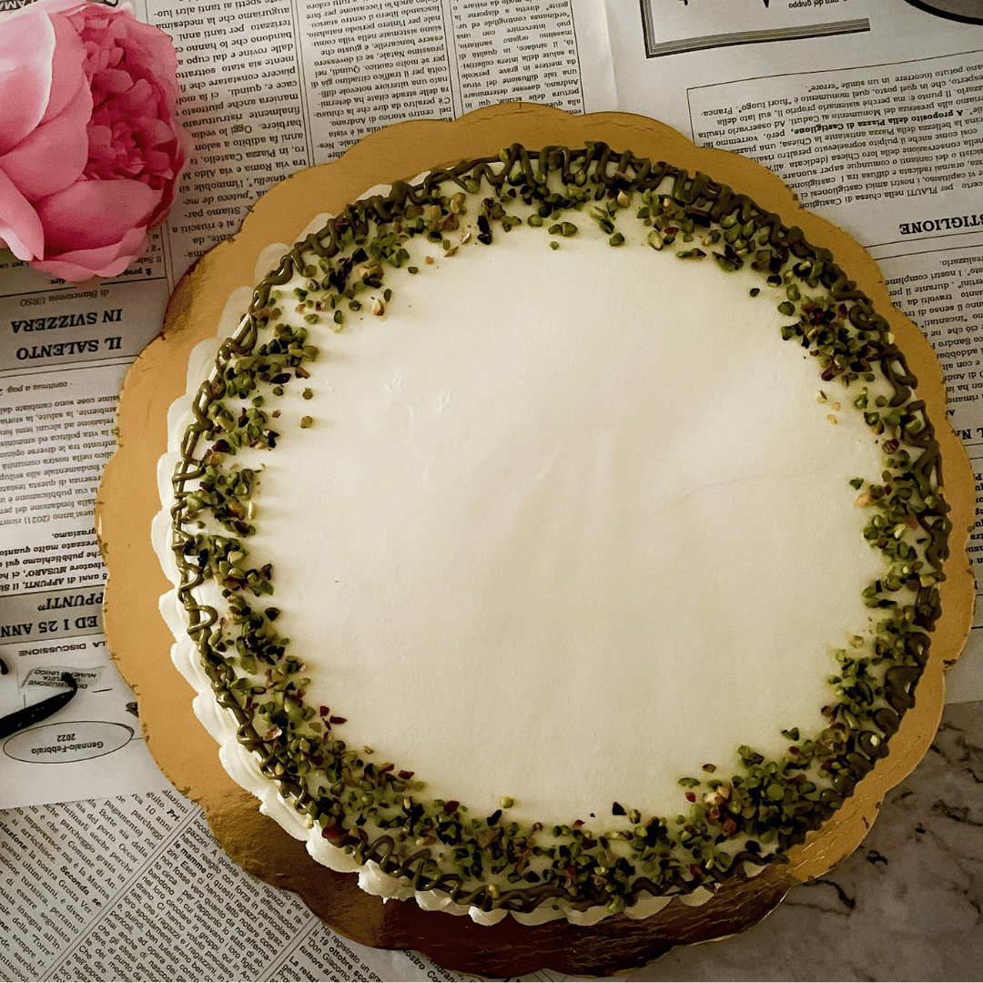 Torta di compleanno al Pistacchio