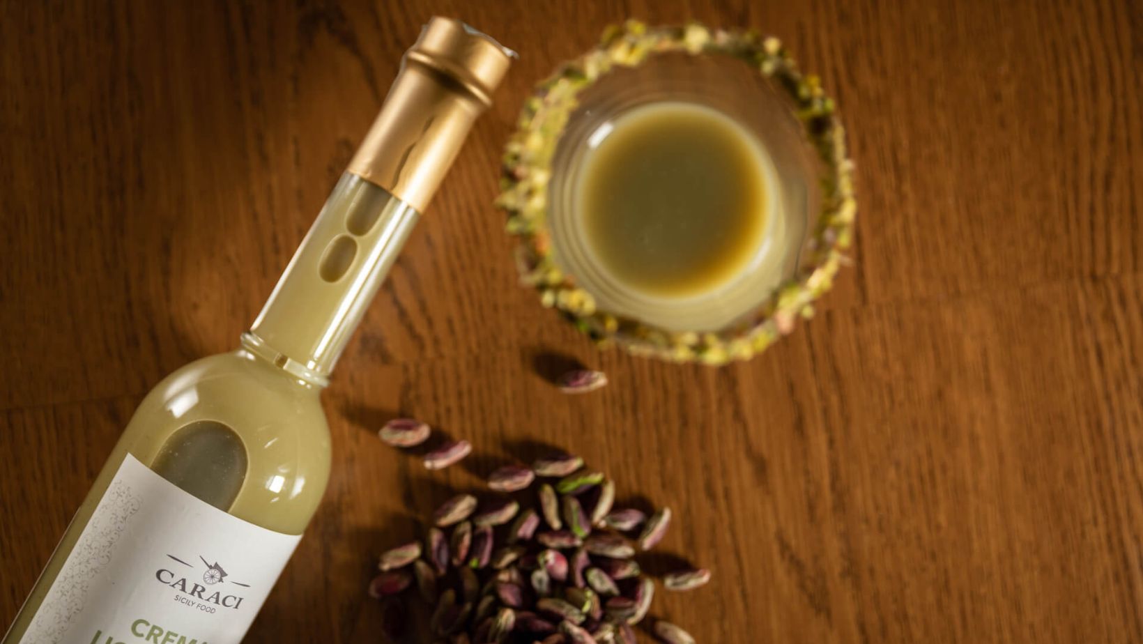 liquore di pistacchio caraci sicily food