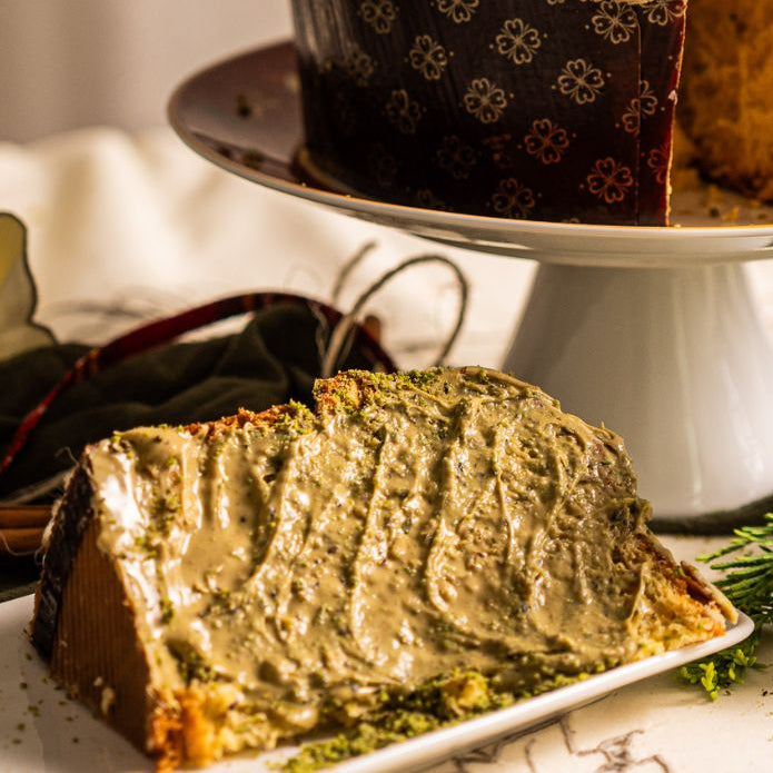 IL GOLOSO - Panettone al pistacchio + Sac a poche