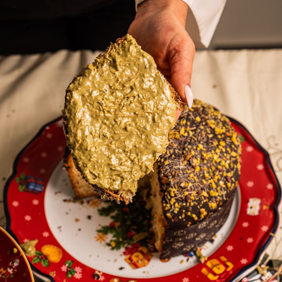 IL DUBAI - Panettone + crema con pistacchio e pasta kataifi 190gr