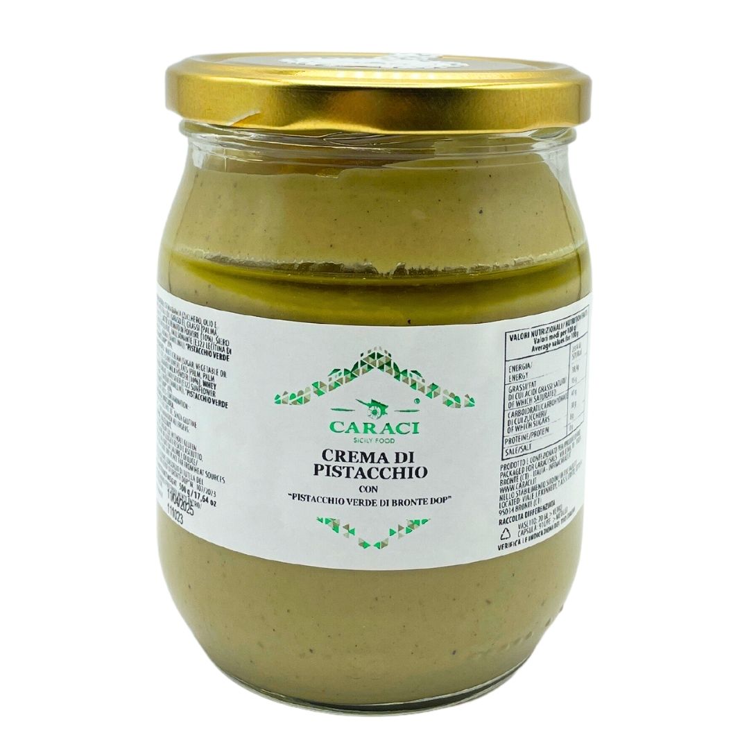 Crema al Pistacchio con "Pistacchio Verde di Bronte DOP"