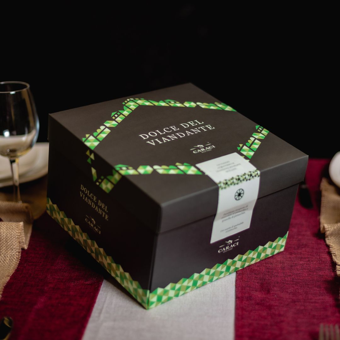 IL DOP - Panettone artigianale al pistacchio di Bronte DOP + Crema al Pistacchio di Bronte DOP