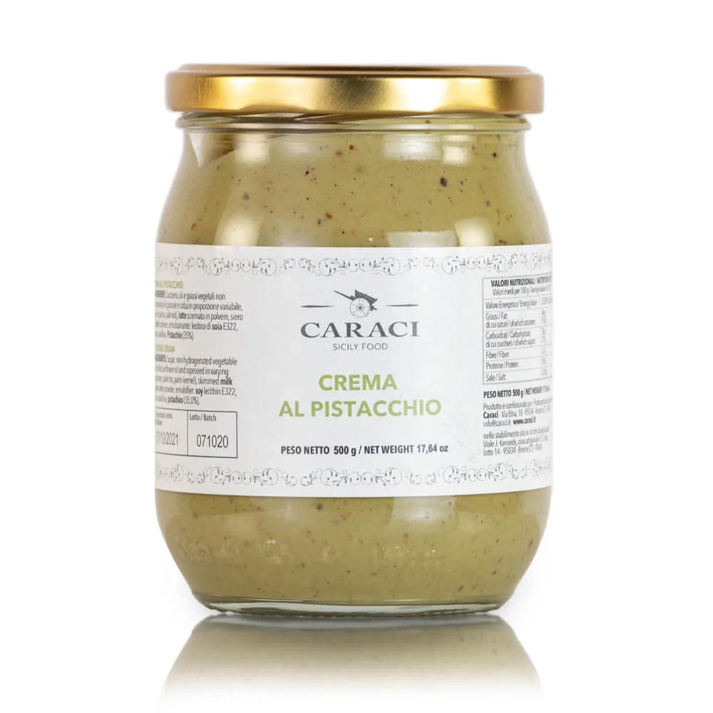 Crema spalmabile al Pistacchio con Pistacchio Siciliano