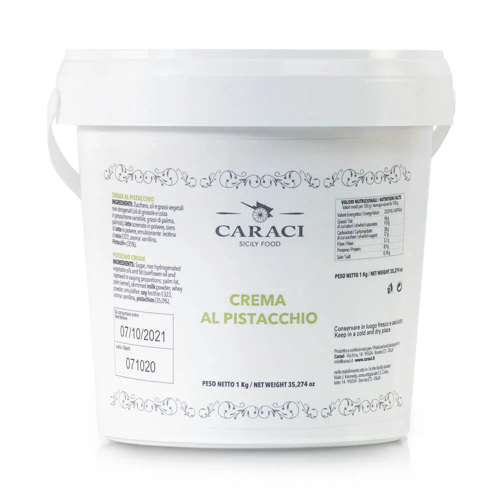 Crema spalmabile al Pistacchio con Pistacchio Siciliano