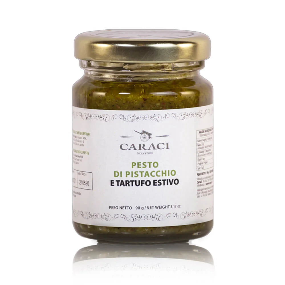 Pistazien- und Sommertrüffelpesto