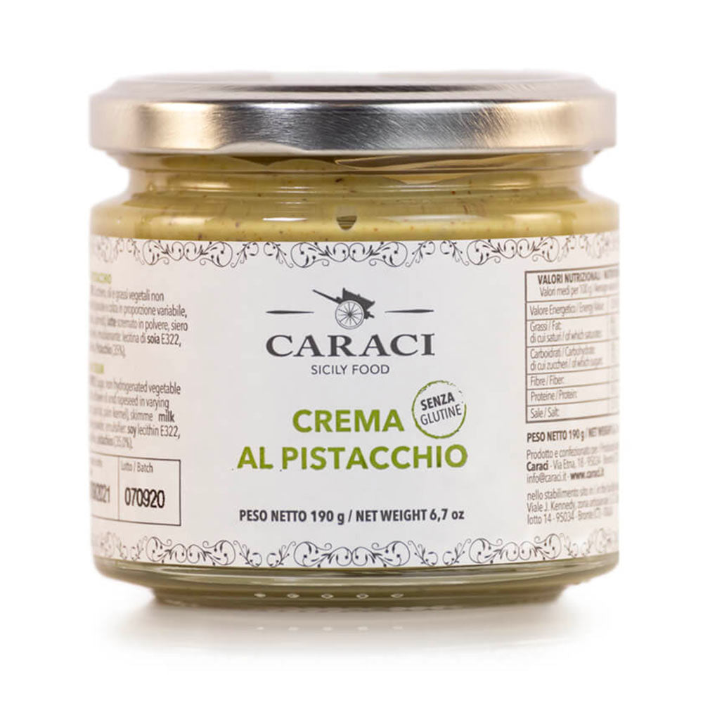 Crema spalmabile al Pistacchio con Pistacchio Siciliano