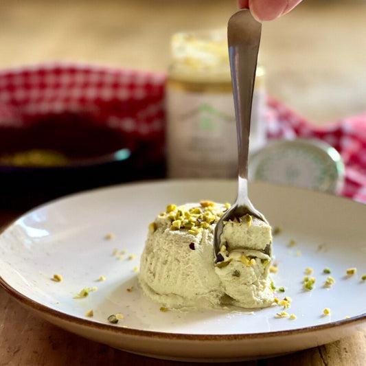 Semifreddo e gelato al pistacchio senza gelatiera