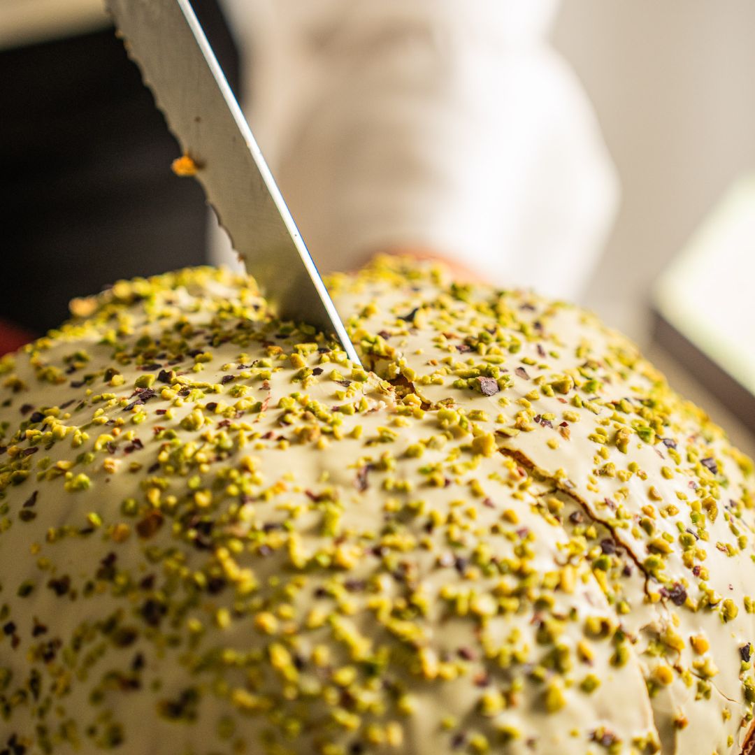 KIT Panettone IL DOP + crema al pistacchio DOP 190gr + liquore al pistacchio