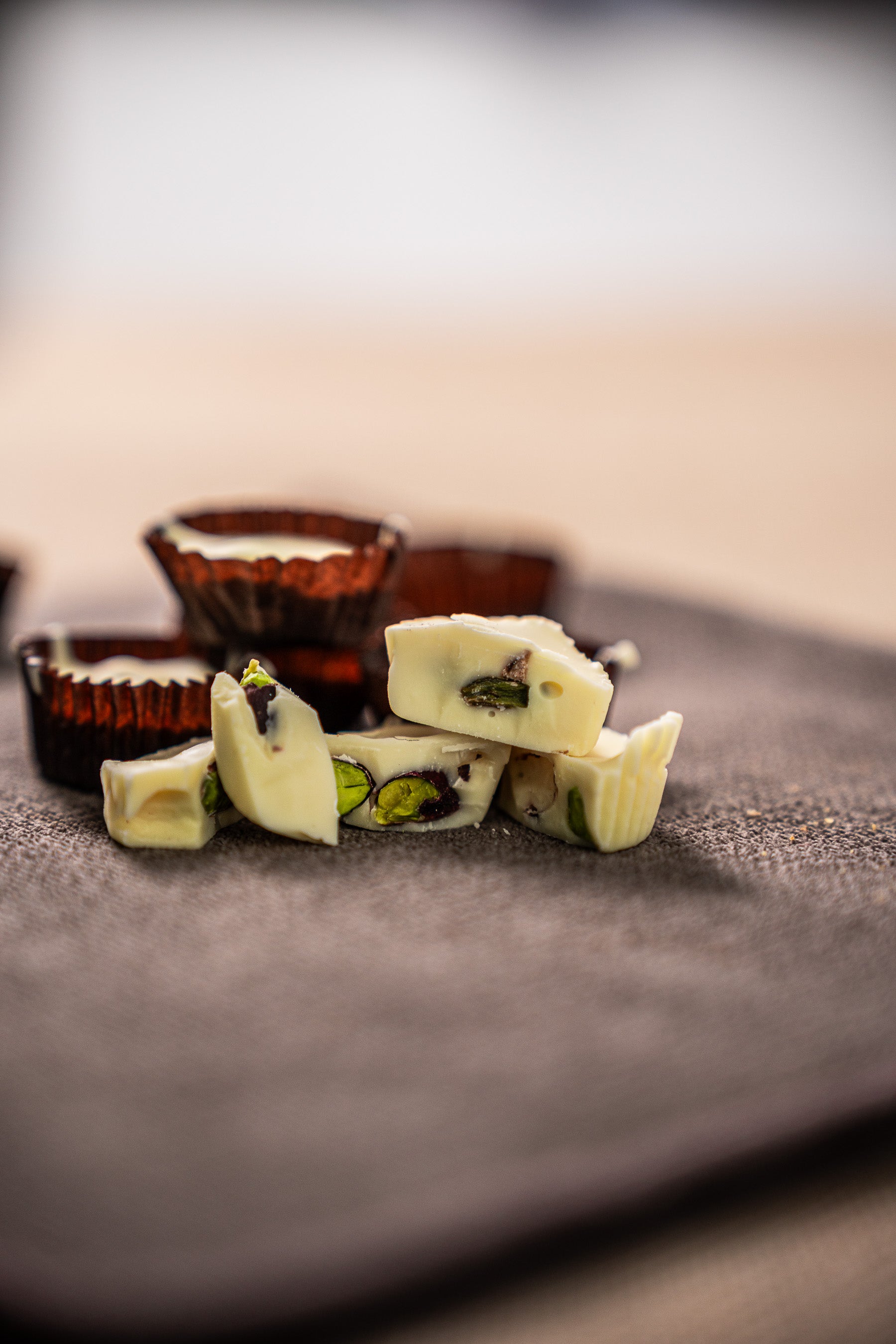 Bacetti bianchi di Pistacchio