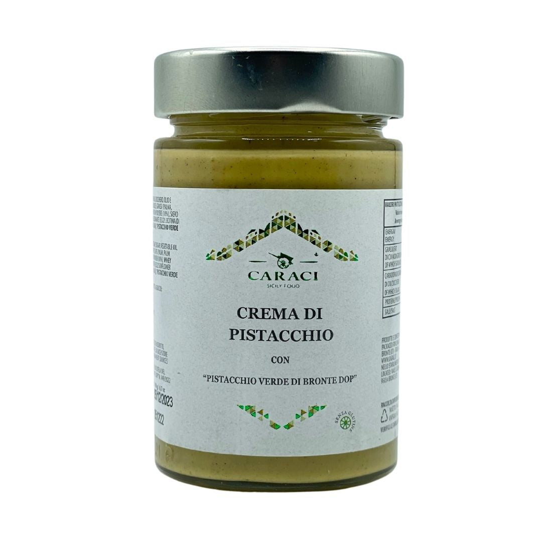 Crema al pistacchio con pistacchio verde di Bronte DOP