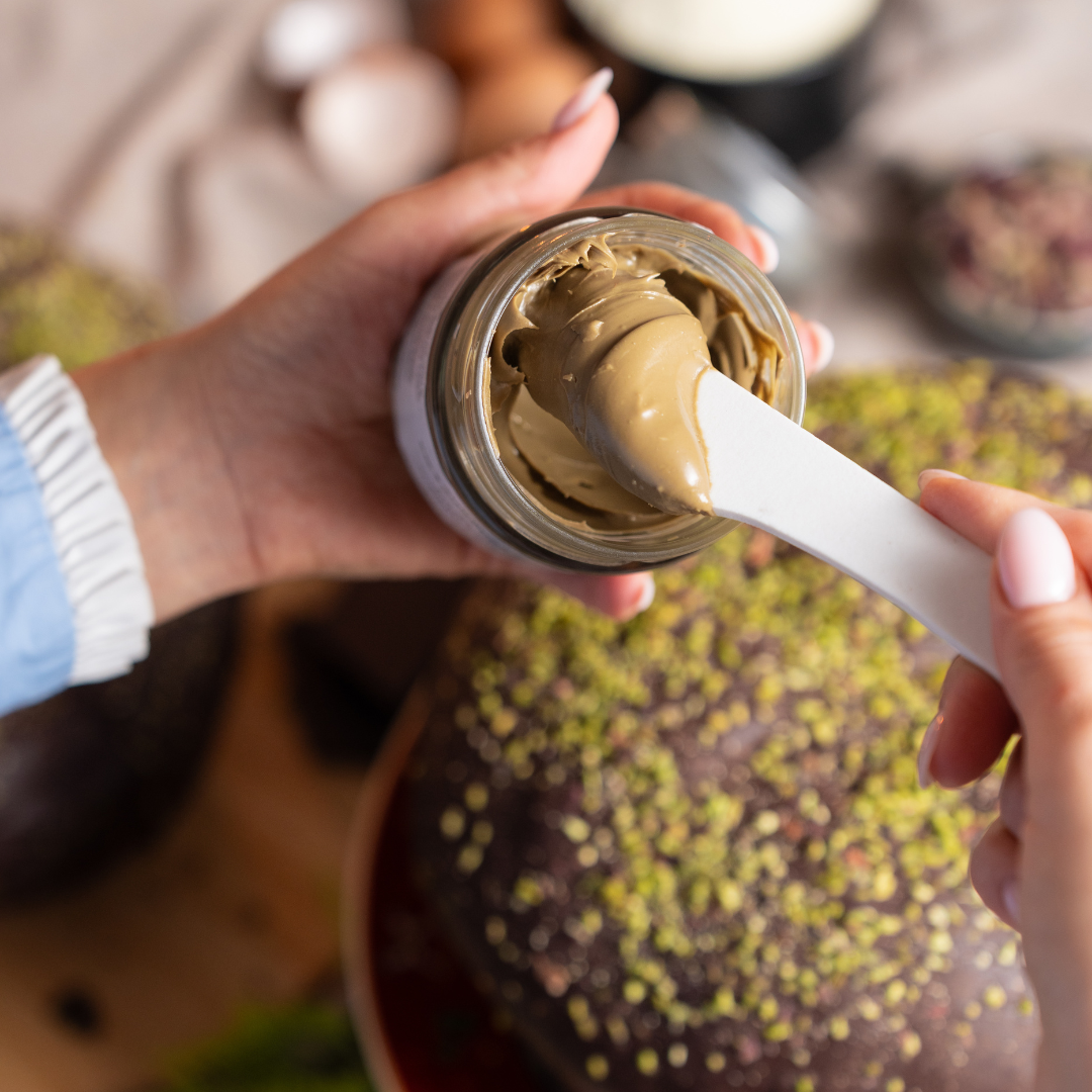 Panettone al pistacchio di BRONTE e Cioccolato FONDENTE