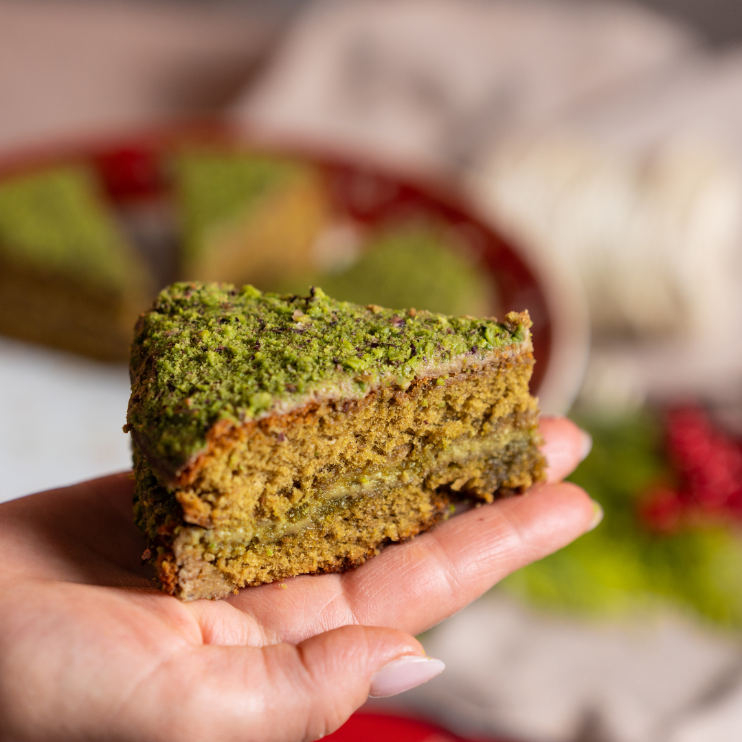 Torta di Pistacchio con Pistacchio Verde di Bronte D.O.P.